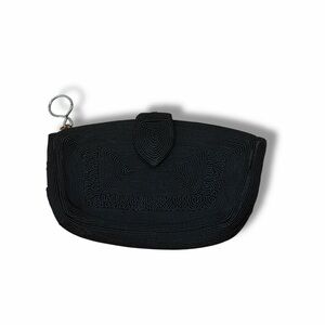 Vintage 1940s/50s Black Clutch by Cordé
